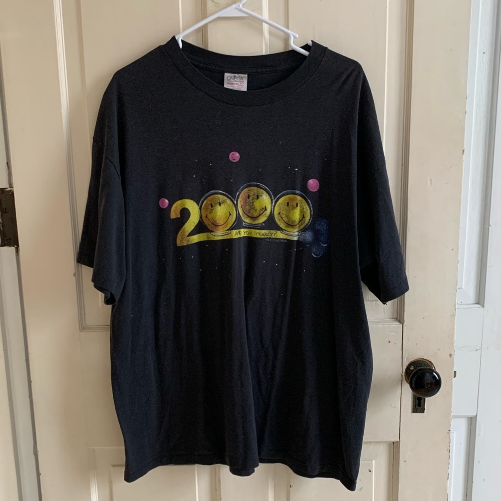 vintage 1999 New Year 2000 single stitch t-shirt